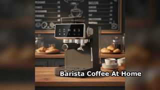 Pro Espresso Makinesi Evde Barista Kahvesi Yapın