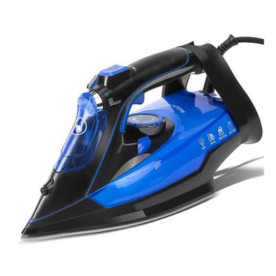 2400W Giysiler Seramik tabanlı buharlı demirler Dikey buharlı turbo