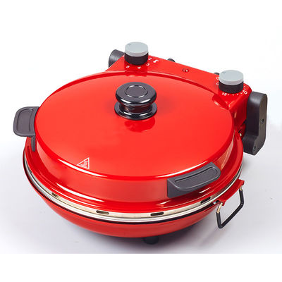 Anbolife elektrikli pizza makinesi 1400w çok fonksiyonel mini pizza makinesi ve taşınabilir elektrikli pizza makinesi