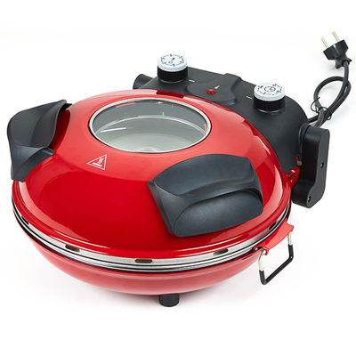 Anbolife elektrikli pizza makinesi 1400w çok fonksiyonel mini pizza makinesi ve taşınabilir elektrikli pizza makinesi