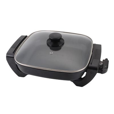 Grill and Griddle yapışkan olmayan elektrikli pizza tavaları Pancake kızartma tavaları