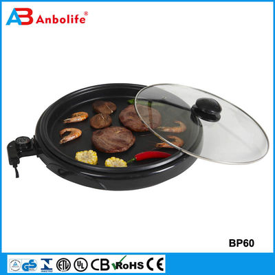 Grill and Griddle yapışkan olmayan elektrikli pizza tavaları Pancake kızartma tavaları