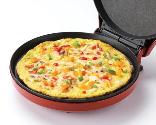 Yeni Elektrikli Pizza Makinesi taşınabilir yüksek kaliteli çok fonksiyonel elektrikli pizza sandviç fırını / pizza tava