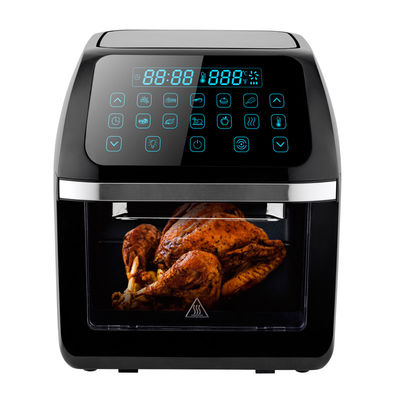 1800W 12L Dijital Hava Kızartıcı Fırın Yağsız Fırın Çok fonksiyonel 12 yemek tarifi ile tost makinesi