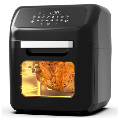 Dijital Havadan Kızartma Fırını 12L 12 Tek Dokunma Programı ile Rotisserie Tost makinesi Dehidratör Akıllı Mutfak Aygıtları Freidora Sin Aceite