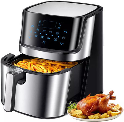 Yağsız 5.5l 5l 6l 7l güç hava kızartma fırını Yağsız Rotisserie tost makinesi Akıllı hava kızartma makinesi