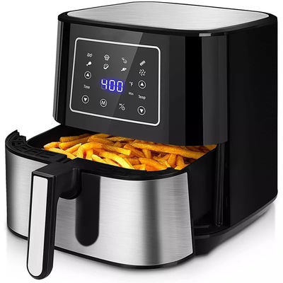 Yağsız 5.5l 5l 6l 7l güç hava kızartma fırını Yağsız Rotisserie tost makinesi Akıllı hava kızartma makinesi