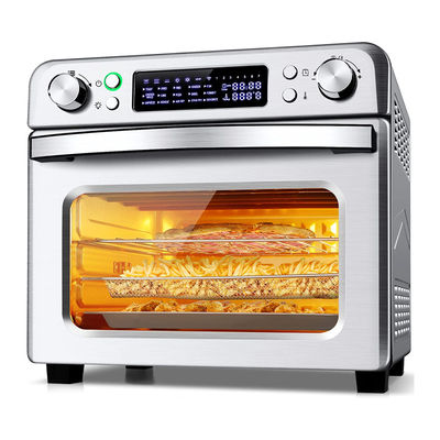 1700W hava kızartma fırını Fransız Kapısı 5.5L 6.5L 23L sağlıklı yağsız paslanmaz çelik