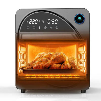 7L 12L 24L Paslanmaz Çelik Dijital Hava Kızdırıcı Buhar Fonksiyonu Hava Tost Fırını Yağsız