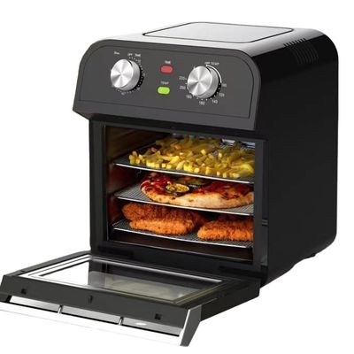 7L 12L 24L Paslanmaz Çelik Dijital Hava Kızdırıcı Buhar Fonksiyonu Hava Tost Fırını Yağsız