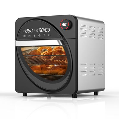 12 litre hava kızartma fırını Paslanmaz çelik sağlıklı yağsız yemek pişirme tost makinesi elektrikli pizza fırını