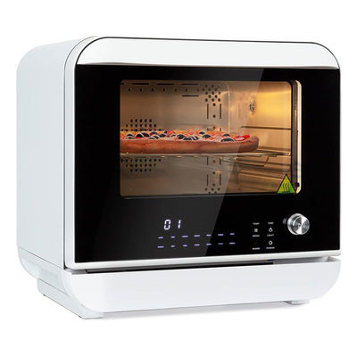 Buhar ve kurutma fonksiyonu ile 18L çift hava kızartması 2450W tost makinesi yağsız
