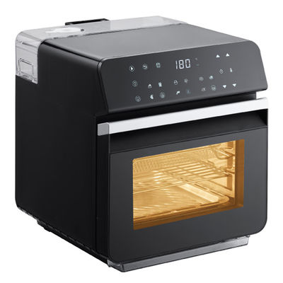 Buhar ve kurutma fonksiyonu ile 18L çift hava kızartması 2450W tost makinesi yağsız