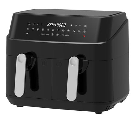 Çift sepetli, yağsız akıllı çift havalı kızartıcı 9L Dijital 2400W