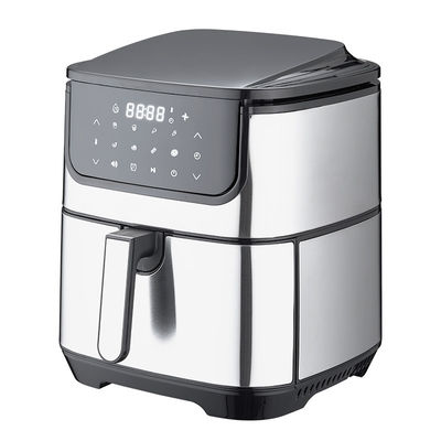 OEM 6L 8L Paslanmaz Çelik Dijital Hava Kızartıcısı 1800W
