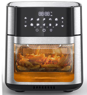 Dijital Ekranlı Buhar Dijital Hava Kızartıcısı Paslanmaz Çelik Rotisserie Tavuk ızgara makinesi