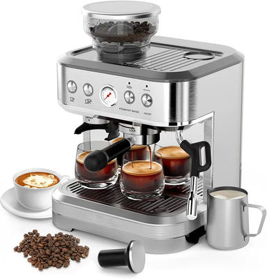 20 Bar İtalyan Espresso Akıllı Kahve Makinesi Sütle Otomatik