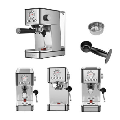 Taşınabilir Espresso Otomatik Kahve Makinesi Ticari Çok Fonksiyonlu Kapuşino Makinesi