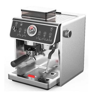 Taşınabilir Espresso Otomatik Kahve Makinesi Ticari Çok Fonksiyonlu Kapuşino Makinesi
