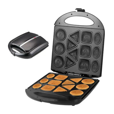 4 Pancake Yumurta Çekirdek Özel Waffle Maker Yuvarlak Bireysel Ev Çocuklar Pasta Pişirme