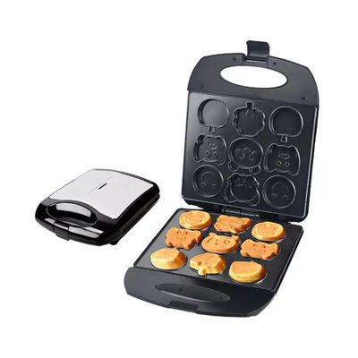 4 Pancake Yumurta Çekirdek Özel Waffle Maker Yuvarlak Bireysel Ev Çocuklar Pasta Pişirme