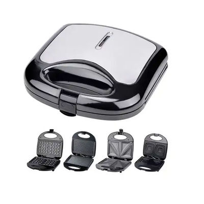 Taşınabilir 6 8 İçinde 1 Yapışkan Sandviç Baloncuklu Waffle Maker Ev