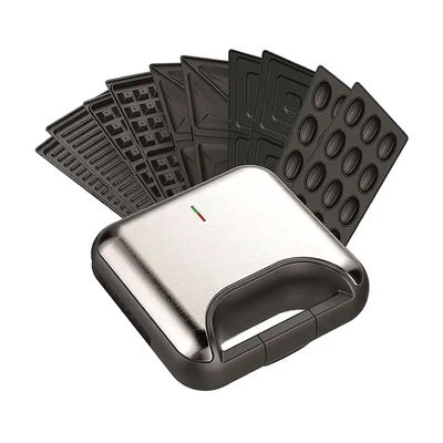 Çok fonksiyonlu 9 7 8 6 5 4 3 In 1 Ayrılabilir Elektrik Mini Waffle Maker Kahvaltı Ekmeği