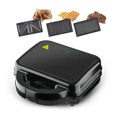 Çok fonksiyonlu 9 7 8 6 5 4 3 In 1 Ayrılabilir Elektrik Mini Waffle Maker Kahvaltı Ekmeği