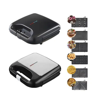 Çok fonksiyonlu 9 7 8 6 5 4 3 In 1 Ayrılabilir Elektrik Mini Waffle Maker Kahvaltı Ekmeği