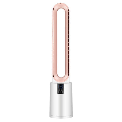 Sessiz Üç Hızlı Dijital Uzaktan Kumanda Bladeless Oscillating Tower Fan