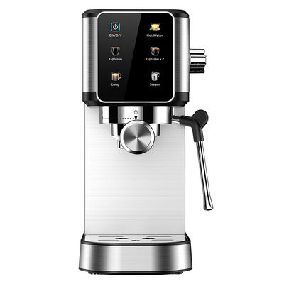 Otomatik Dijital Ev Termoblok Isıtma Ekspresso Kahve Makinesi Buhar Taşınabilir Akıllı İtalyan Espresso Kahve Makinesi