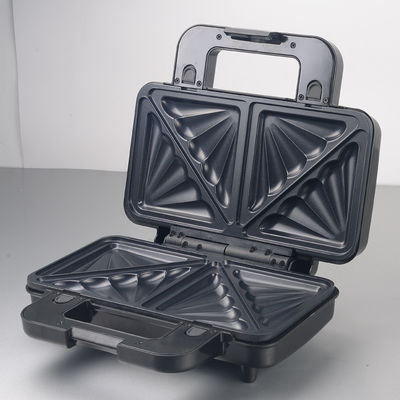 2-Slice Deep Fill Waffle Sandwich Maker Ayrılabilir BBQ Grill Mutfak Yemek Yemek İçin Yapışkan Dayanmaz Kaplama Elektrikli ızgaralar ızgaralar