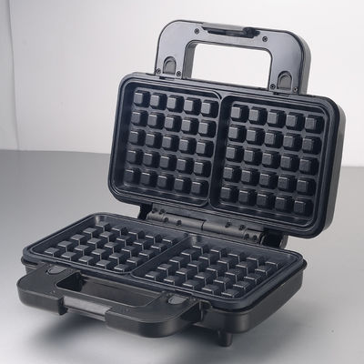 2-Slice Deep Fill Waffle Sandwich Maker Ayrılabilir BBQ Grill Mutfak Yemek Yemek İçin Yapışkan Dayanmaz Kaplama Elektrikli ızgaralar ızgaralar