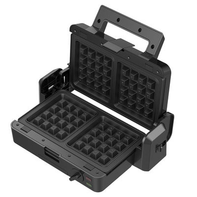 1200W Ayrılabilir İletişimlı ızgara 3 plaka 105 180 derece Açık sıcaklık Düzenleyici Düğme Elektrik PTFE Ev Barbekü için yapışmaz