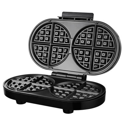 2-Slice Deep Fill Waffle Sandwich Maker Ayrılabilir BBQ Grill Mutfak Yemek Yemek İçin Yapışkan Dayanmaz Kaplama Elektrikli ızgaralar ızgaralar