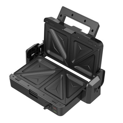 1200W Ayrılabilir İletişimlı ızgara 3 plaka 105 180 derece Açık sıcaklık Düzenleyici Düğme Elektrik PTFE Ev Barbekü için yapışmaz
