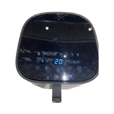 Dijital Dokunma 6l Elektrikli Hava Kızartıcı Fırın Paslanmaz Çelik Çok Fonksiyonlu Küçük Akıllı Kare Ev Kullanımı İçin Sağlıklı