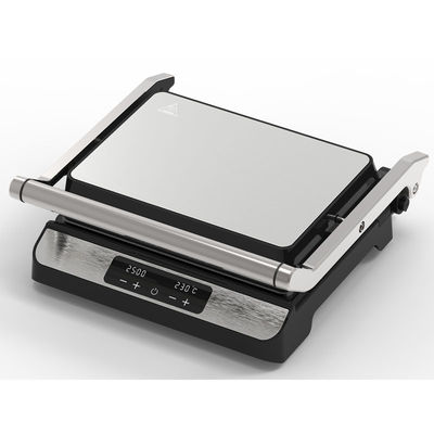 2000W Elektrikli Dijital Büyük Bağlantı BBQ Dumansız ızgara Ev yemek makinesi Ayrılabilir 4/6 dilimli Panini yapımcısı
