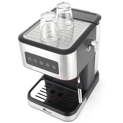 Anbo Dokunmatik Ekran Kontrolü Kahve ve Espresso Makinesi Çok fonksiyonel Kapuşino 20 Bar