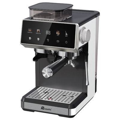 Anbo Büyük Dokunmatik Ekran Kontrolü Cappuccino Espresso Kahve Makinesi Mültifonksiyonel Mühürle
