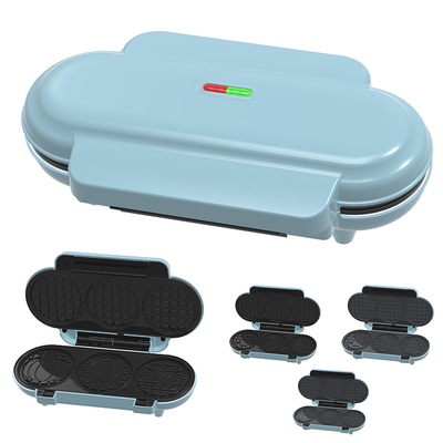 ANBOLIFE 1500W Dumansız Elektrikli Raklet Izgara, Yapışmaz Plakalarla