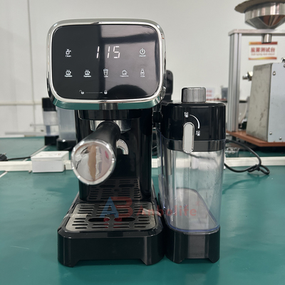 Anbo Plastic Housing Digital Professional Expresso Coffee Machine Multifunctional Latte Flat White Cappuccino Cafetera Expreso
