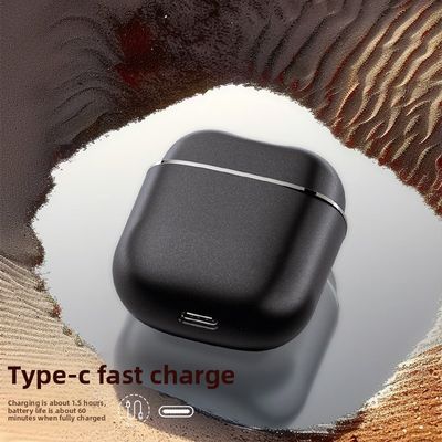 Taşınabilir Mini Çift Başlı Elektrikli Tıraş Makinesi, Erkekler için Manyetik Yüzer Tasarımlı, Tamamen Yıkanabilir