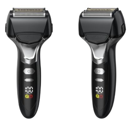 1000mAh Bataryalı ve 90 Dakika Çalışma Süreli Beş Bıçaklı Erkek Tıraş Makinesi, Su Geçirmez IPX6 USB Şarj Edilebilir Elektrikli Tıraş Makinesi