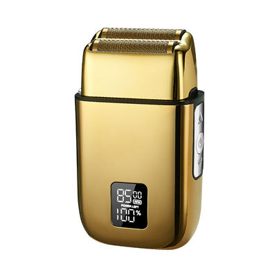 ANBOLIFE Retro Metal Şarj edilebilir Vücut Tıraş Tıraş Makası IPX5 Su geçirmez 90 Dakikalık Çalışma Süresi ve 600mAh Pil