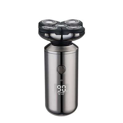 ANBOLIFE Akıllı Beş Bıçaklı Şarj Edilebilir Elektrikli Tıraş Makinesi, Dijital Ekranlı USB'den Güç Alan ve Erkekler için Ücretsiz Yedek Parçalar