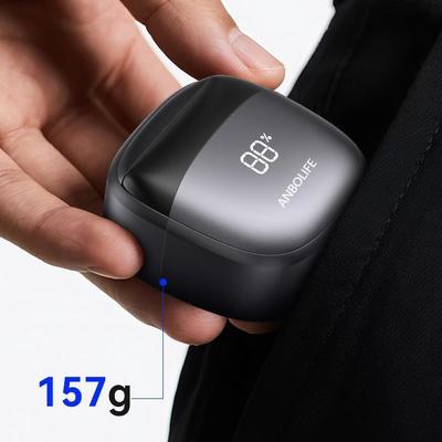 ANBOLIFE 6 Bıçaklı Elektrikli Tıraş Makinesi, Manyetik Emme ve Lityum Pil 900mAh - Erkekler için IPX7 Su Geçirmez Folyo Tıraş Makinesi