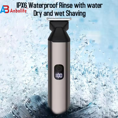 IPX7 su geçirmez ve erkek bakım için 1.5 saat şarj süresi ile 6'da 1 çok fonksiyonel elektrikli saç kılıcı