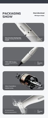 6'da 1 çok fonksiyonel elektrikli tıraş makinesi ve 1 yıllık garanti ve şarj edilebilir USB gücü ile burun tıraş makinesi