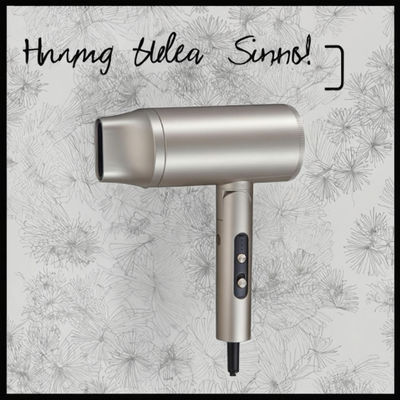 Profesyonel 2000W saç kurutma makinesi, salon ve ev kullanımı için 110.000 RPM BLDC motoru ve 500 milyon negatif iyon